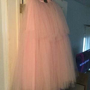 Adult Pink Tutu Floor Length